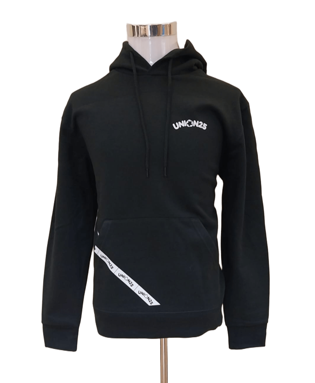 Hoodie Union25 CB DarkBlack (Hombre)