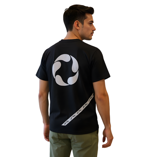 Camiseta manga corta Union25 CB Black (Hombre)