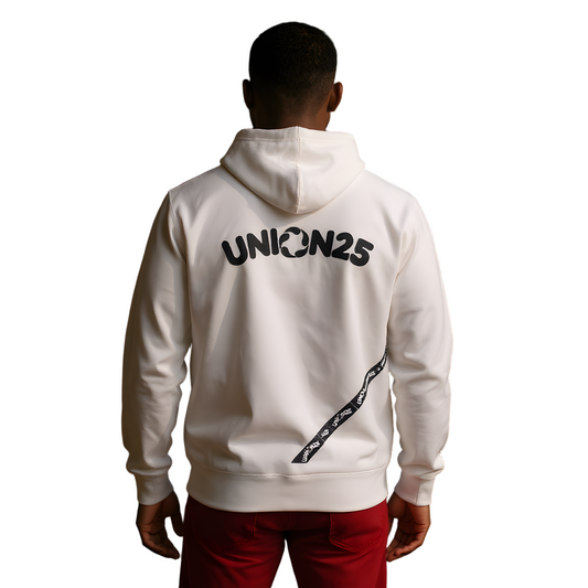 Hoodie Union25 NB Snowwhite (Hombre)