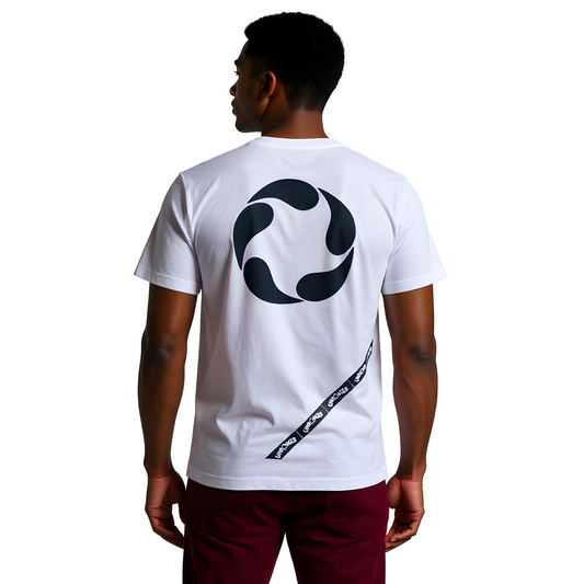 Camiseta manga corta Union25 CB White (Hombre)