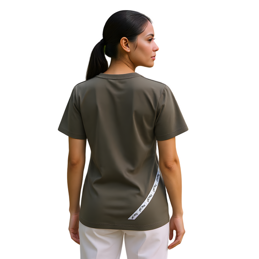 Camiseta manga corta Union25 EB Khaki (Mujer)