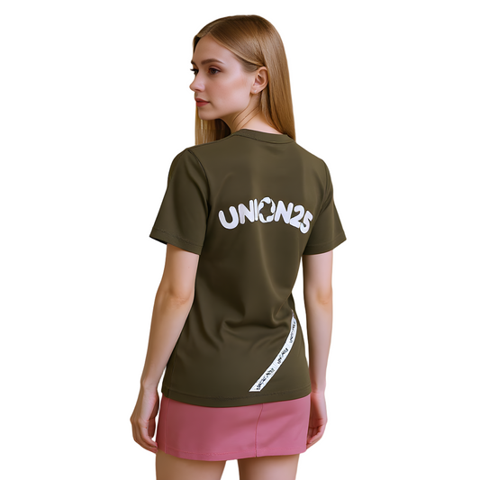 Camiseta manga corta Union25 NB Khaki (Mujer)
