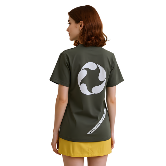 Camiseta manga corta Union25 CB Khaki (Mujer)