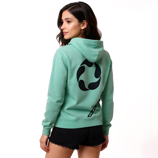 Hoodie Union25 CB NeoMint (Mujer)