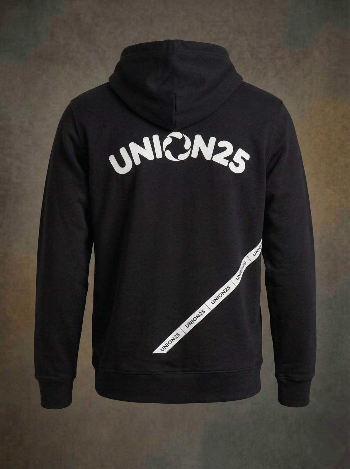 Hoodie Union25 NB DarkBlack (Hombre)