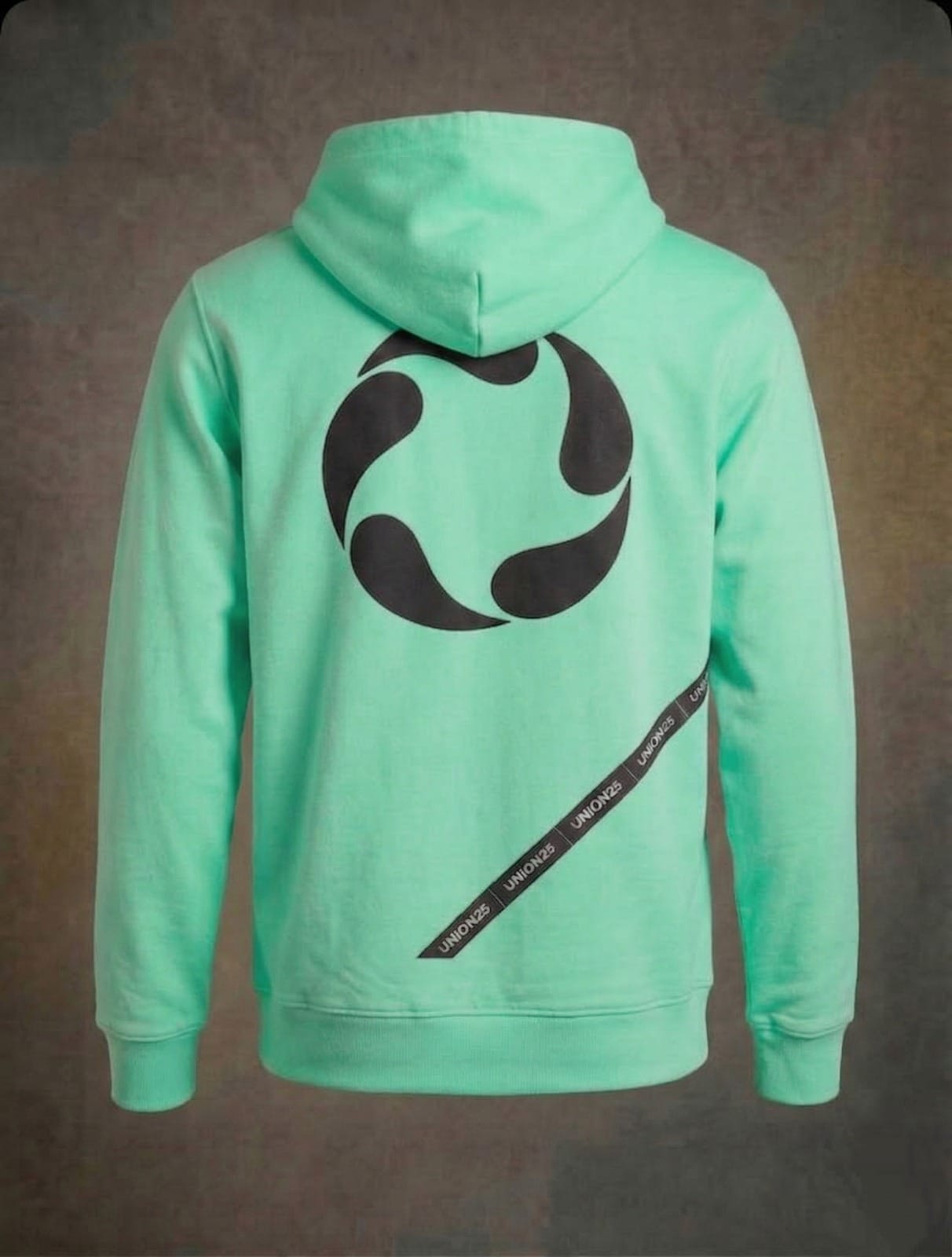 Hoodie Union25 CB NeoMint (Hombre)