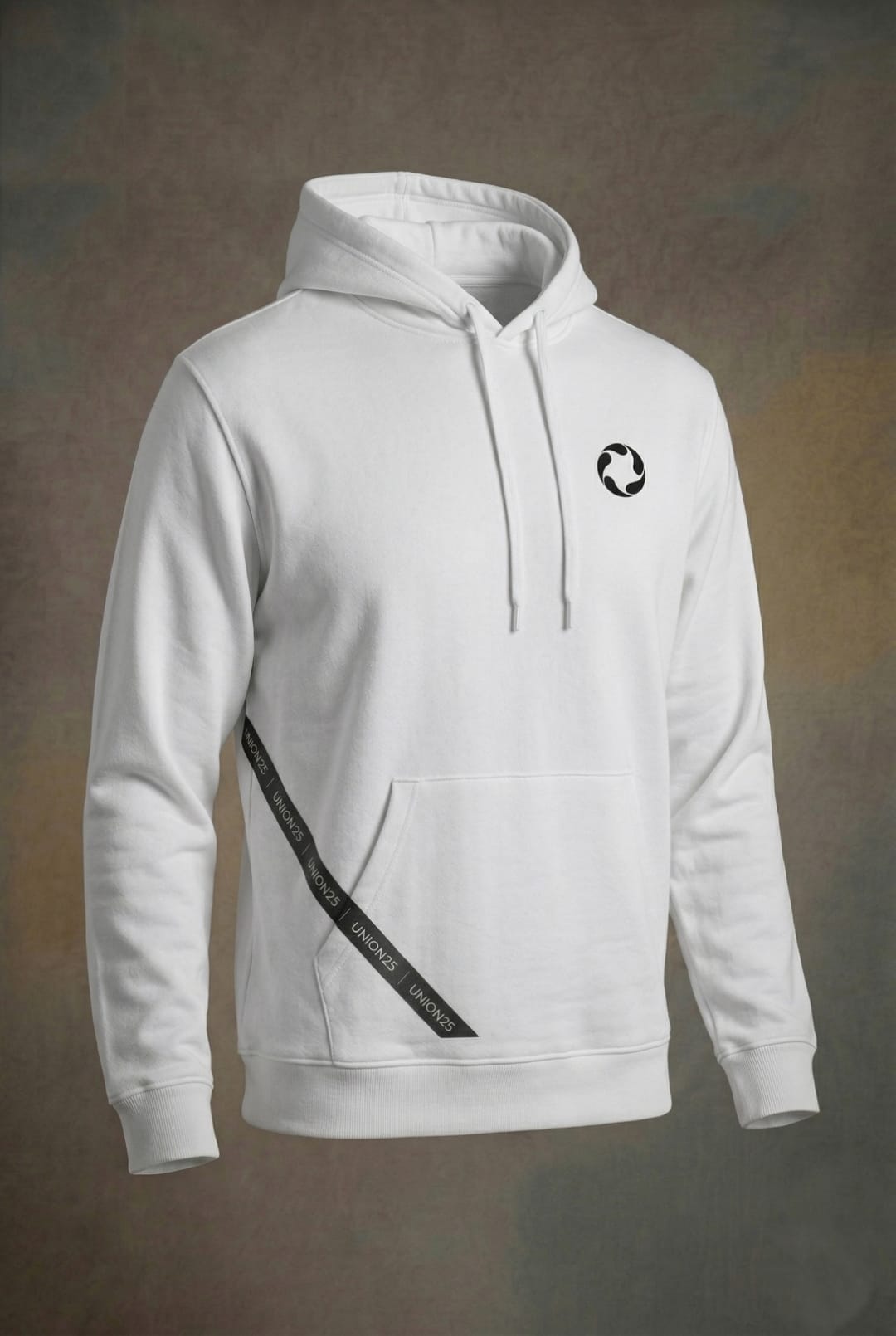 Hoodie Union25 NB Snowwhite (Hombre)