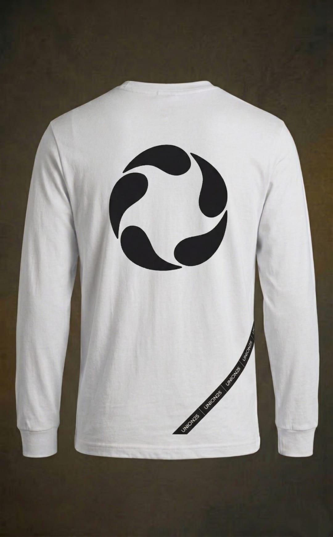 Camiseta Manga Larga Union25 CB White (Hombre)