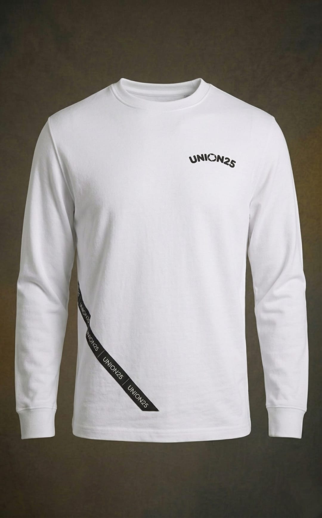 Camiseta Manga Larga Union25 CB White (Hombre)
