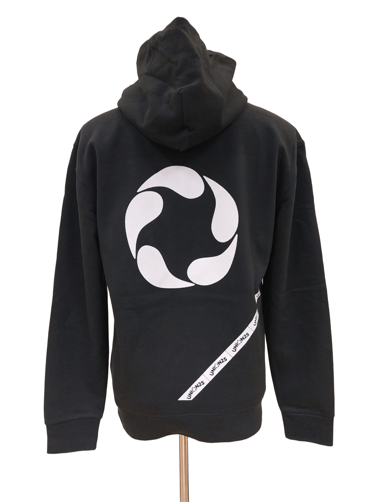 Hoodie Union25 CB DarkBlack (Hombre)