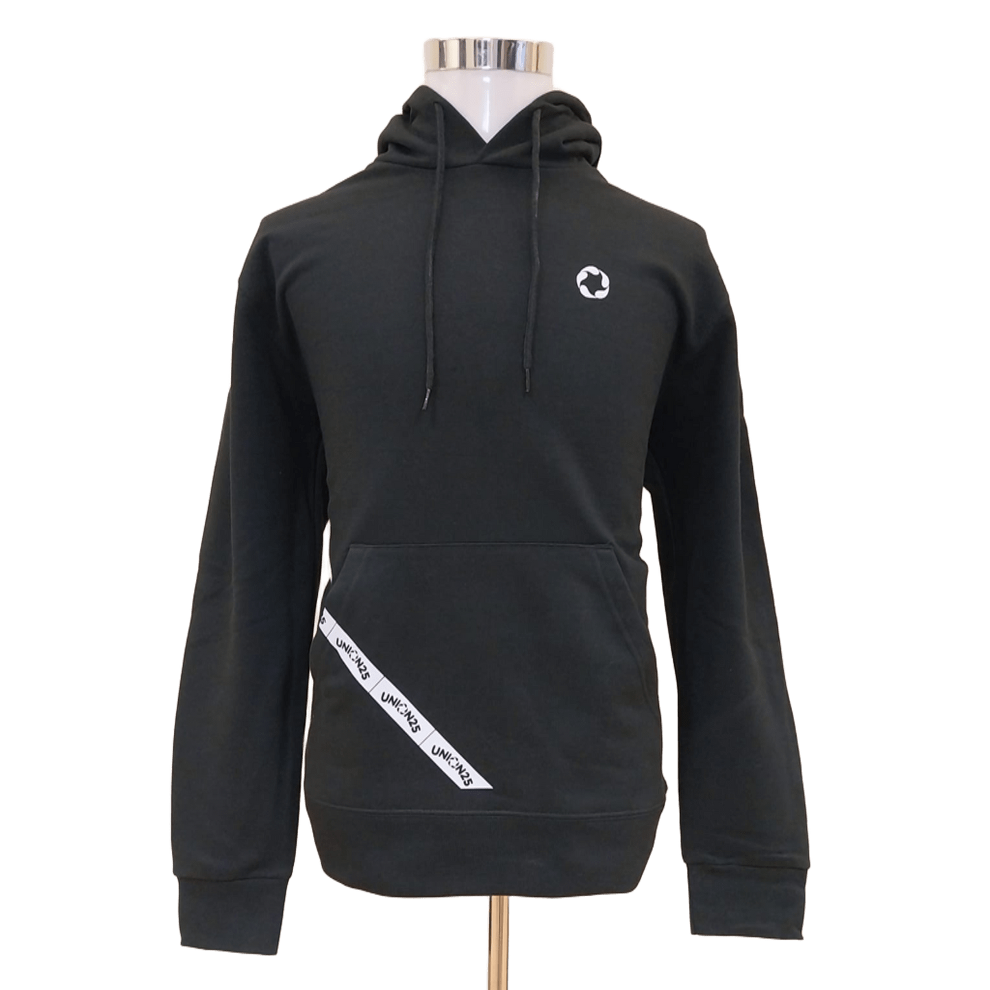 Hoodie Union25 NB DarkBlack (Hombre)