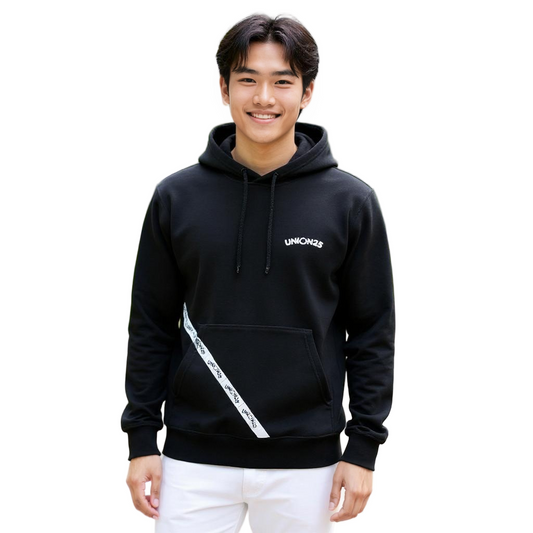 Hoodie Union25 CB DarkBlack (Hombre)