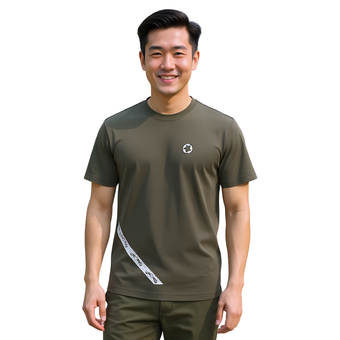 Camiseta manga corta Union25 NB Khaki (Hombre)