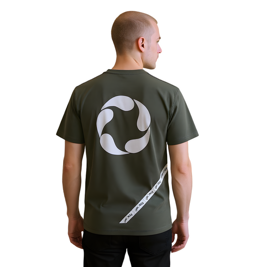 Camiseta manga corta Union25 CB Khaki (Hombre)