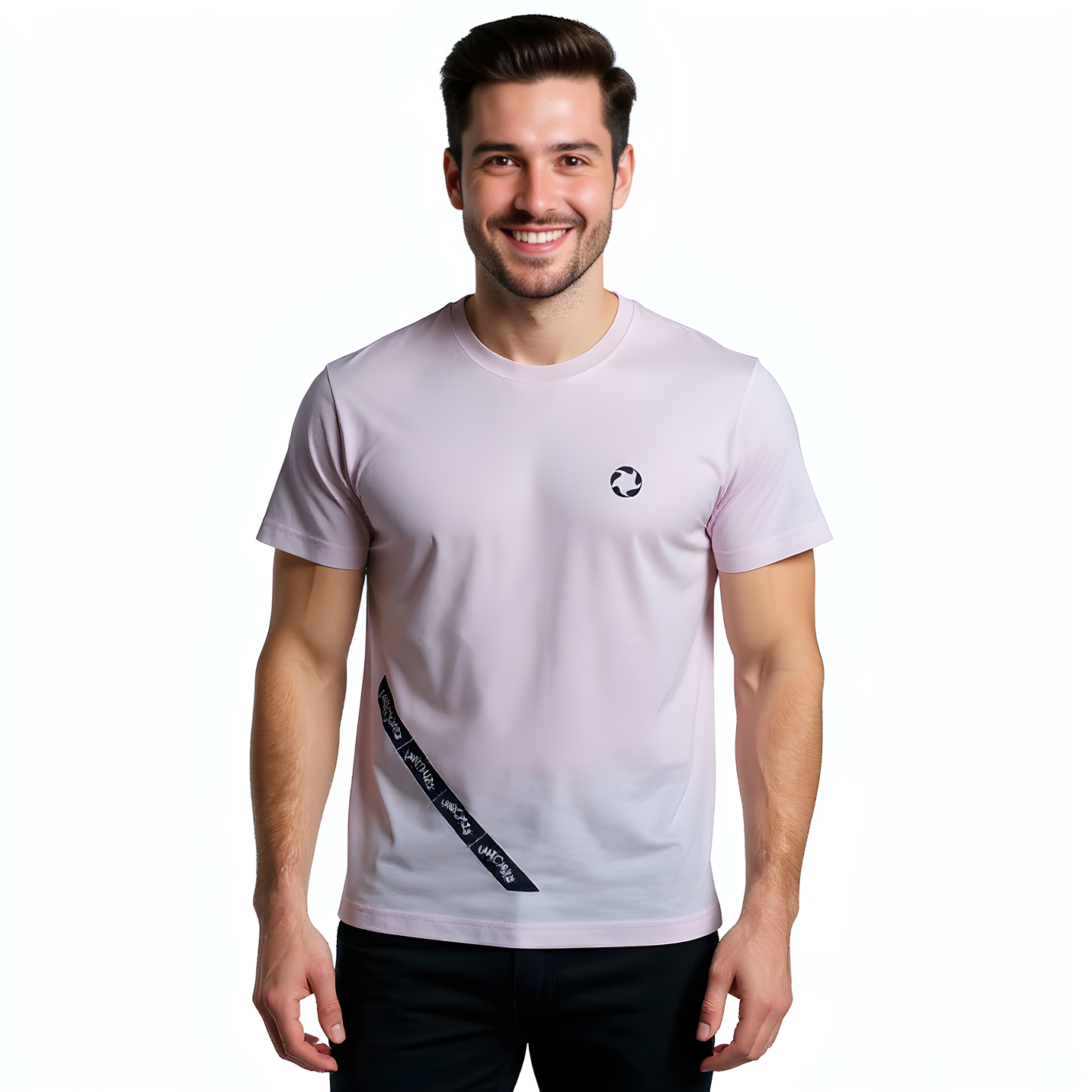 Camiseta manga corta Union25 NB OrchidPink (Hombre)