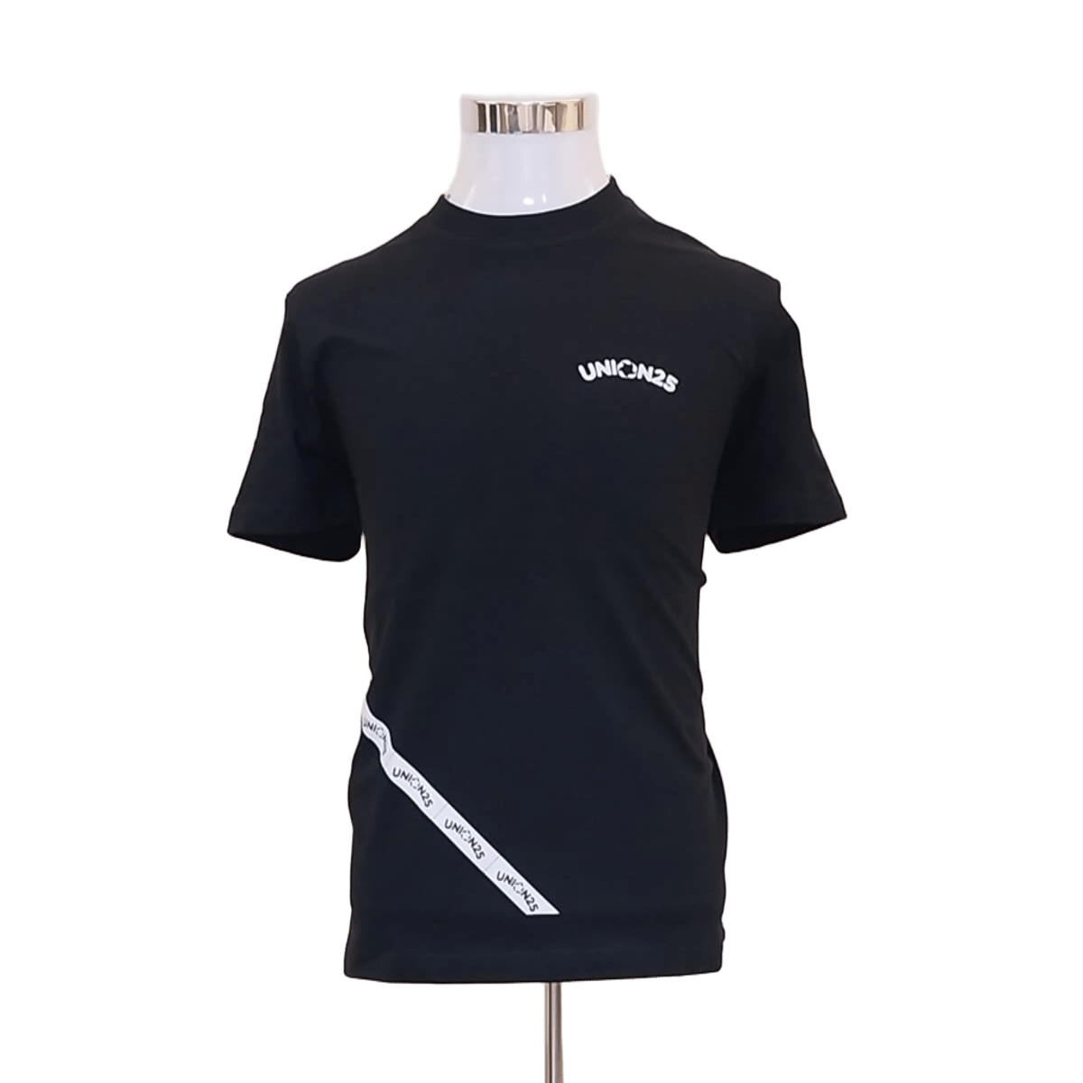 Camiseta manga corta Union25 CB Black (Hombre)