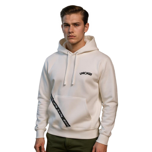 Hoodie Union25 CB Snowwhite (Hombre)