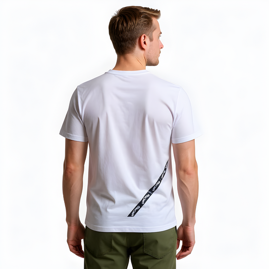 Camiseta manga corta Union25 EB White (Hombre)