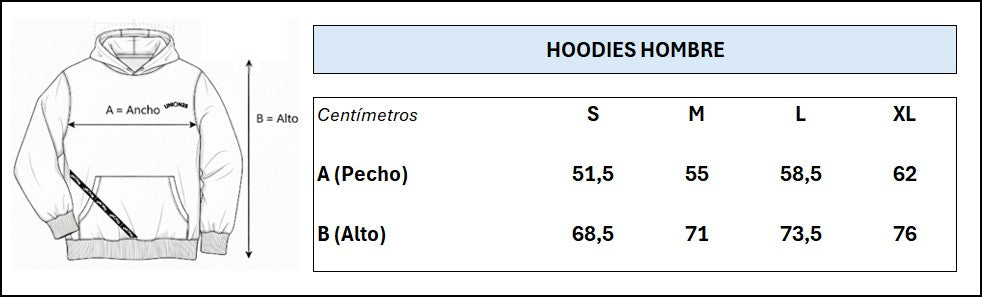 Hoodie Union25 CB Snowwhite (Hombre)
