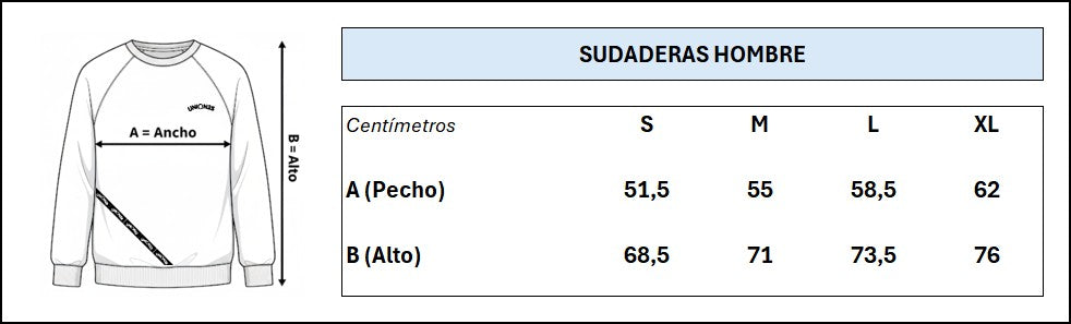 Sudadera Union25 CB Snowwhite (Hombre)