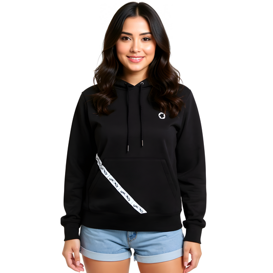 Hoodie Union25 NB Darkblack (Mujer)