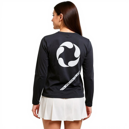 Camiseta Manga Larga Union25 CB Black (Mujer)