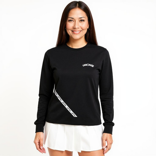 Camiseta Manga Larga Union25 CB Black (Mujer)