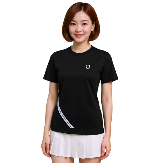 Camiseta manga corta Union25 NB Black (Mujer)