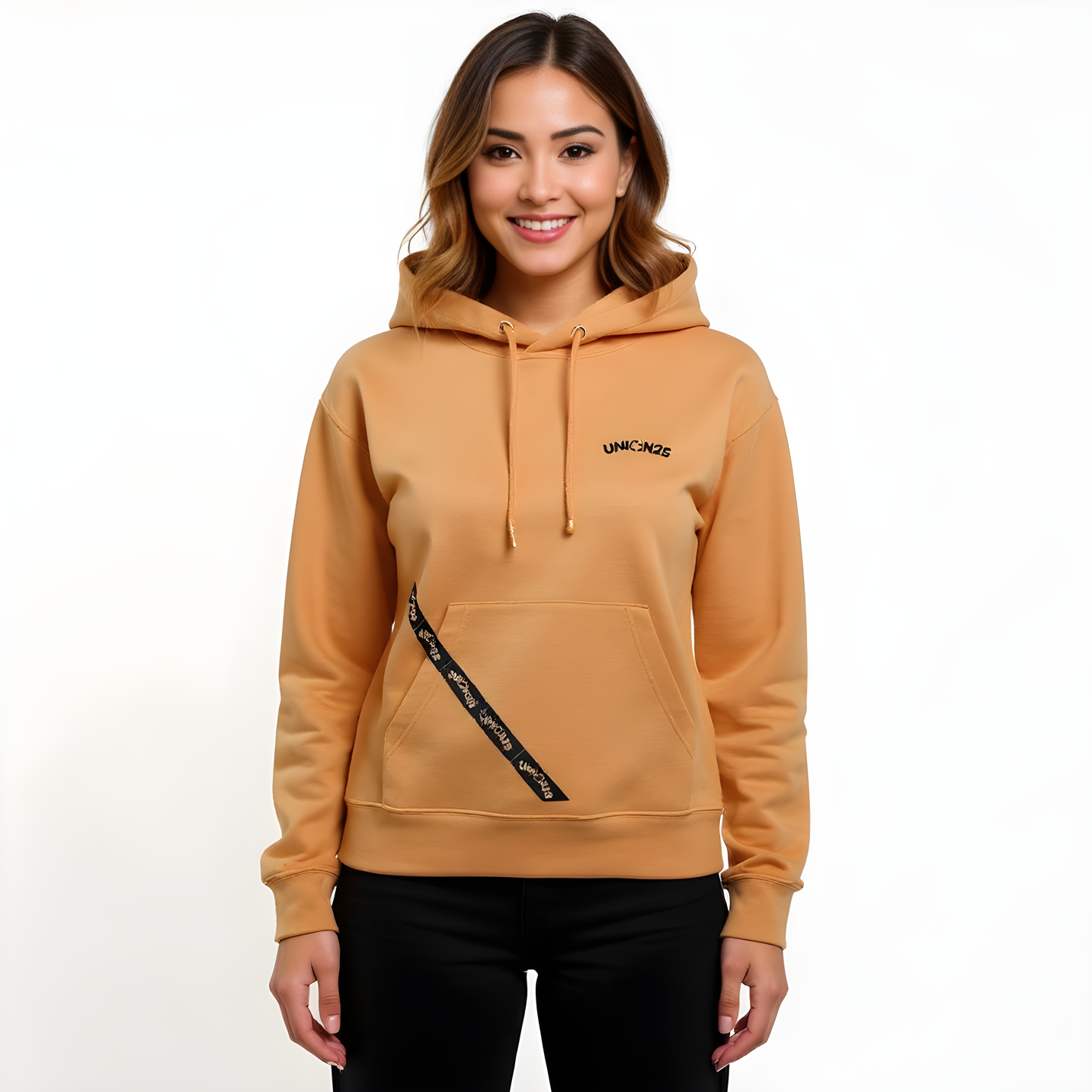 Hoodie Union25 CB Cantaloupe (Mujer)