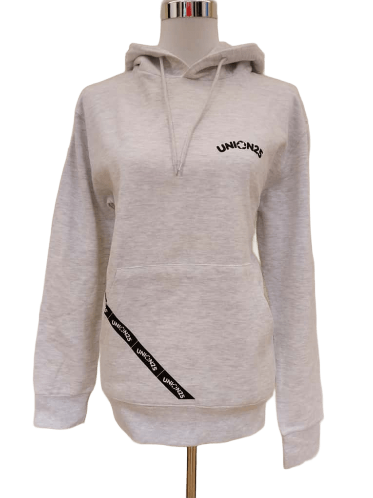 Hoodie Union25 CB AshGrey (Mujer)