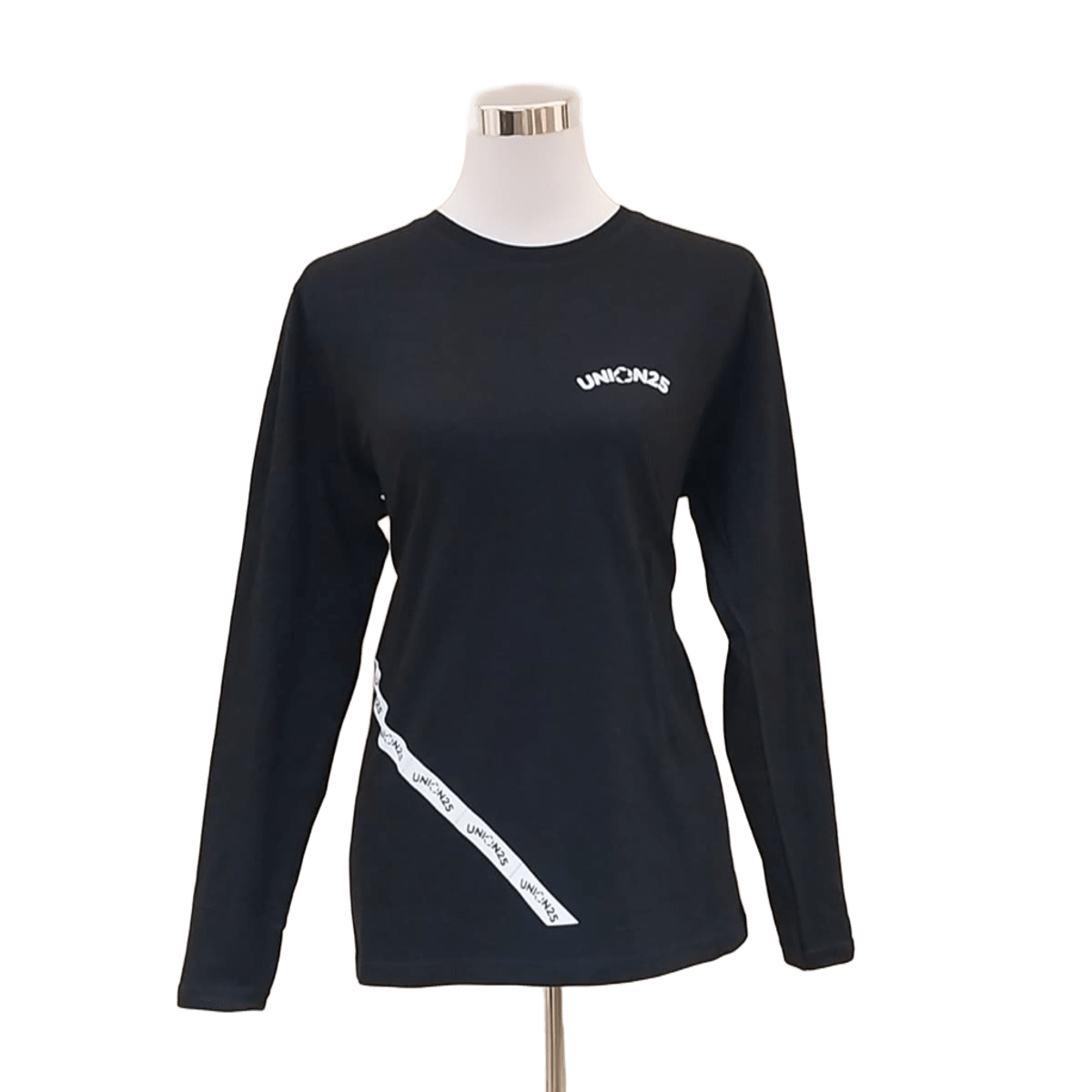 Camiseta Manga Larga Union25 CB Black (Mujer)