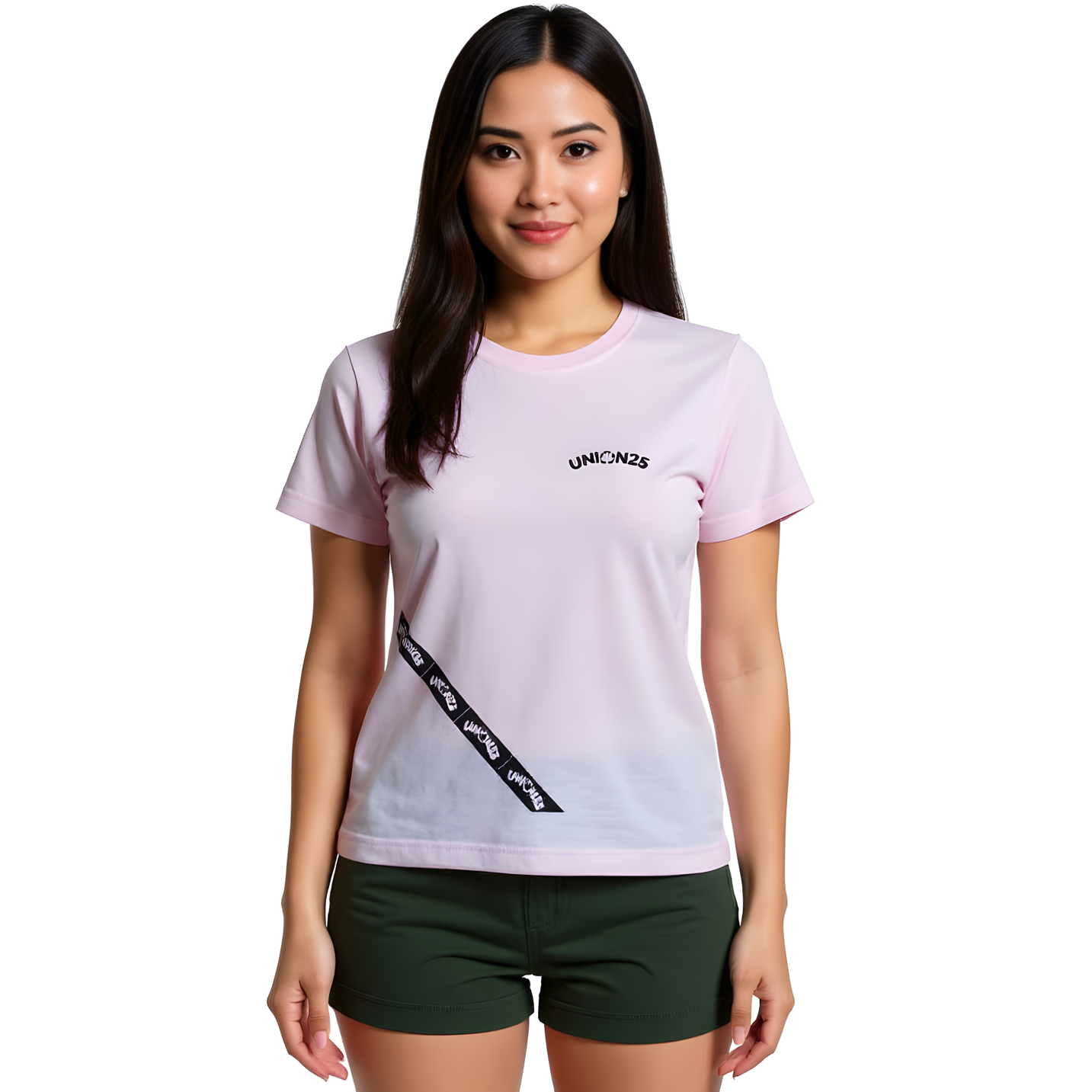 Camiseta manga corta Union25 CB OrchidPink (Mujer)