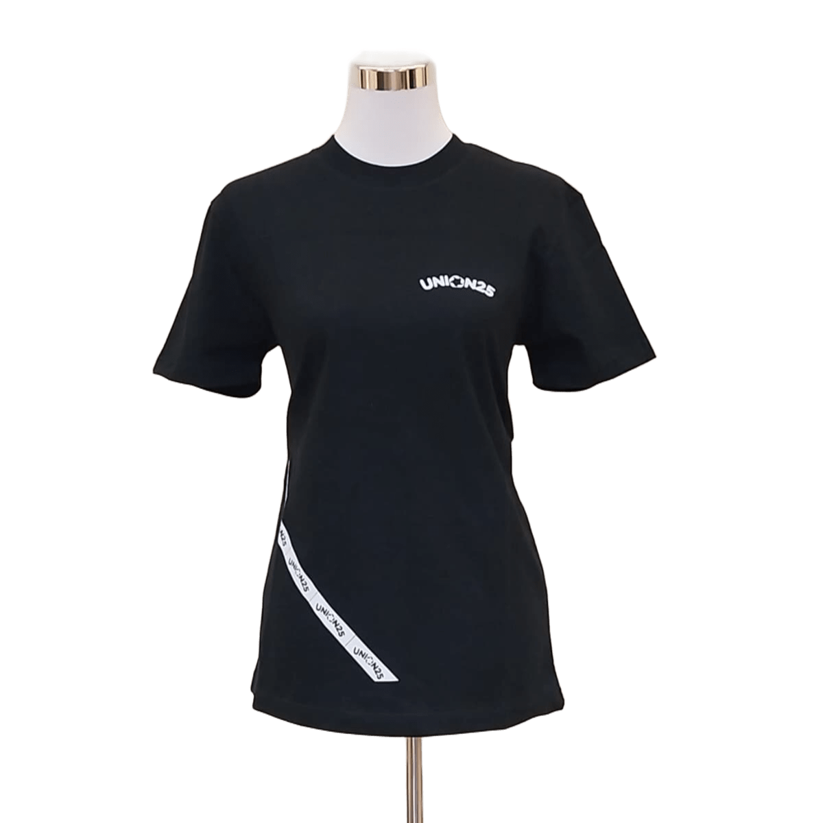 Camiseta manga corta Union25 EB Black (Mujer)