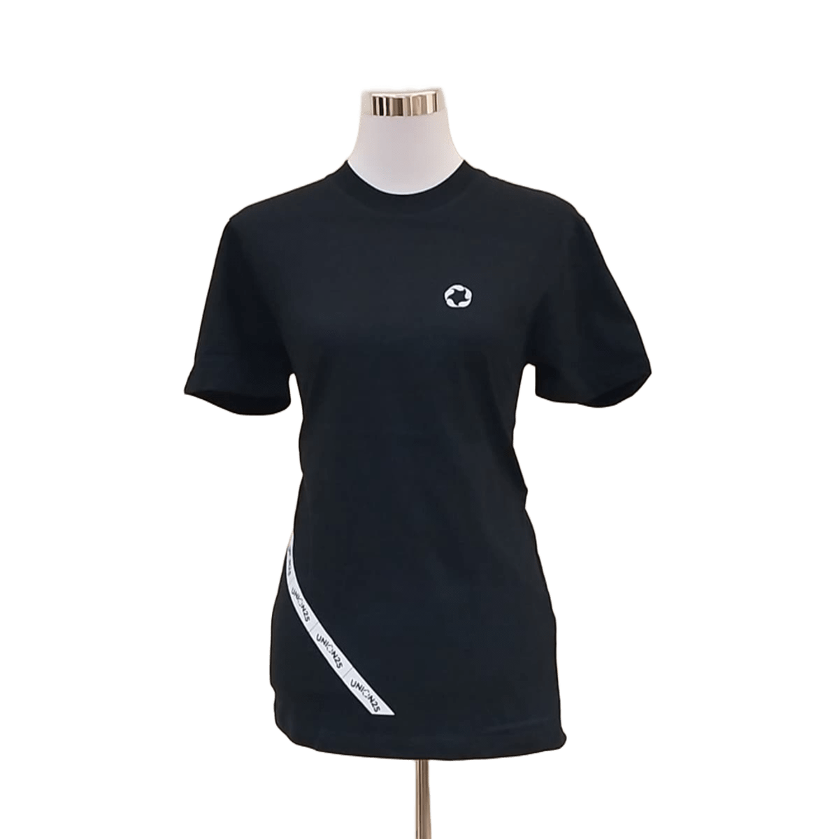 Camiseta manga corta Union25 NB Black (Mujer)
