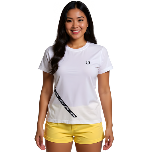 Camiseta manga corta Union25 NB White (Mujer)