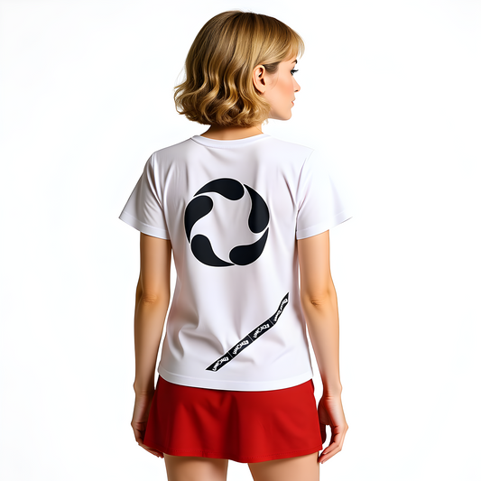 Camiseta manga corta Union25 CB White (Mujer)