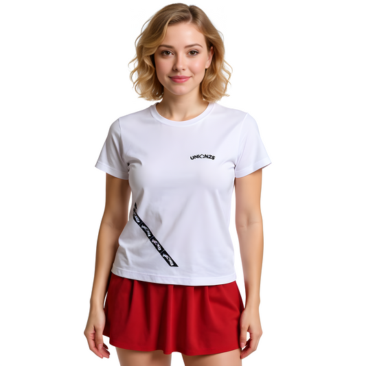 Camiseta manga corta Union25 CB White (Mujer)